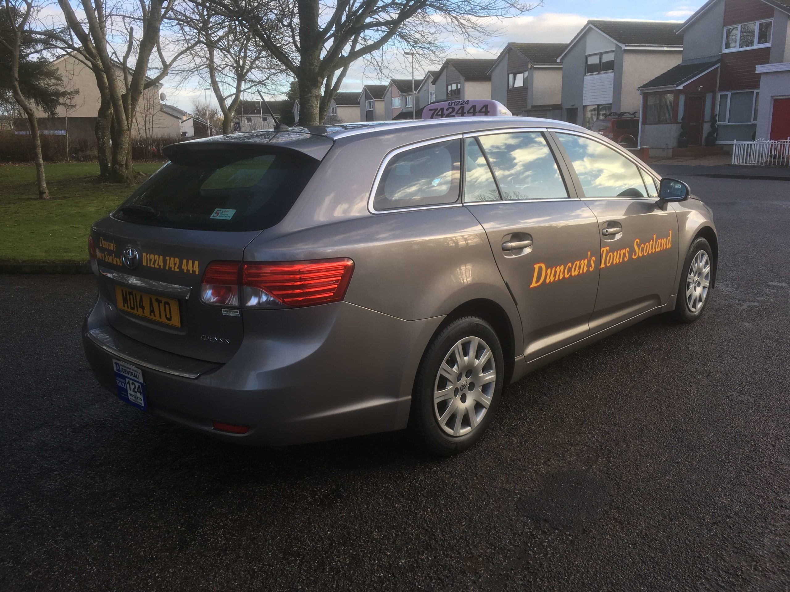 Estate Car Taxi Hire Alford and Aberdeenshire